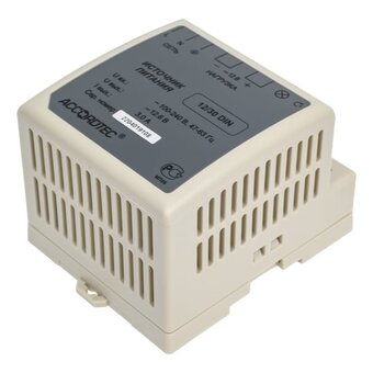  Блок питания AccordTec AT-12/30 DIN AT-02358 стабилизированный 