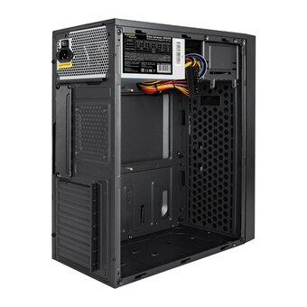  Корпус ExeGate AA-440U-UNS500 EX299324RUS Miditower (ATX, БП UNS500 с вент. 12см, 2*USB+1*USB3.0, аудио, черный) 