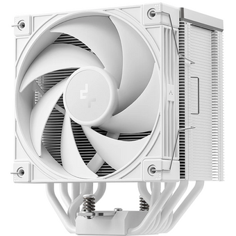  Кулер DEEPCOOL AK700 Digital WH LGA1851/1700/1200/115X/AM5/AM4 (TDP 260W, PWM, Fan 120mm, 7 тепл. трубок, Copper Base, белый) RET 