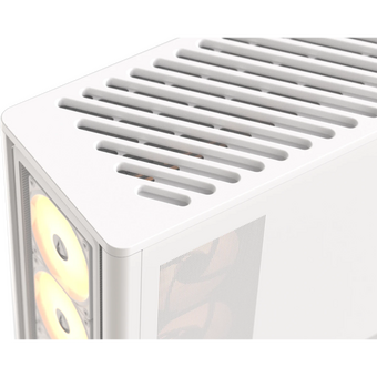  Корпус Formula V Line Air Power G9 Duo PA White, ATX, Type-C*1, USB3.0*2, MESH/Glass Front Panel, Front 3x Performance ARGB, Rear 1x Performance ARGB 