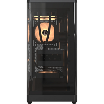  Корпус Formula V Line Crystal U9 PA Black, ATX, Type-C*1, USB3.0*2, Curved Glass, Side 3x Performance ARGB, Rear 1x Performance ARGB 