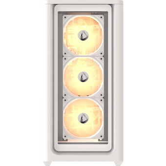  Корпус Formula V Line Air Power G9 Duo PA White, ATX, Type-C*1, USB3.0*2, MESH/Glass Front Panel, Front 3x Performance ARGB, Rear 1x Performance ARGB 