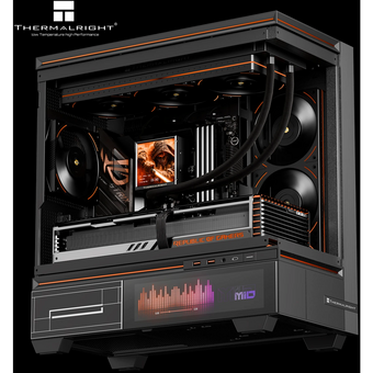  СВО Thermalright Peerless Vision 360 ARGB Black (TRPV360AB) / 3x120mm ARGB PWM Fans 