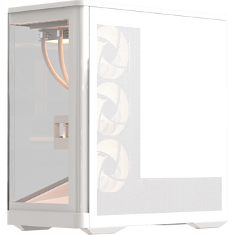  Корпус Formula V Line Crystal U9 PA White, ATX, Type-C*1, USB3.0*2, Curved Glass, Side 3x Performance ARGB, Rear 1x Performance ARGB 