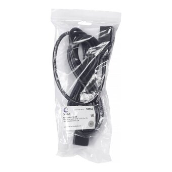  Кабель питания Cabeus PC-IEC19-IEC20-3M IEC 320 C19 - IEC 320 C20 (3x1.5), 16A, прямая вилка 