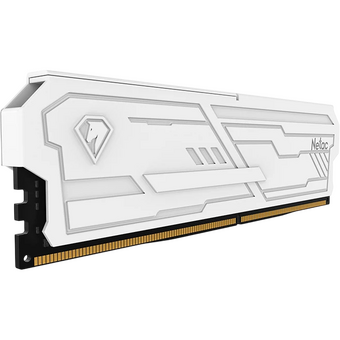  ОЗУ Netac Shadow III, NTSHD4P32DP-32W DDR 4 DIMM 32Gb (16Gbx2) PC25600, 3200Mhz, CL16 White, с рад 