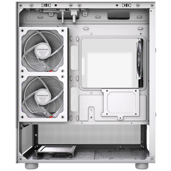  Корпус Powercase Vision Micro M2 ARGB (CVMWM2-A3), Tempered Glass, 3x 120mm ARGB PWM Fan, белый, mATX 