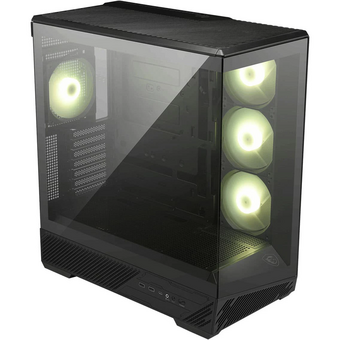  Корпус MSI Mag Pano 130R PZ (306-7G32R21-HH9) 2xUSB 3.2 Gen 1, 1xUSB 3.2 Gen2 Type-C, 3x120mm ARGB Reverse Blade Fan, 1x120mm ARGB Fan 