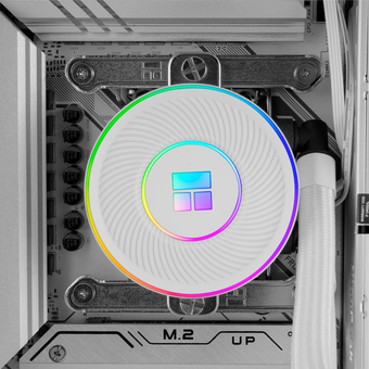  СВО Thermalright Aqua Elite 360 V5 ARGB White (TRAE360V5AW) / 3x120mm ARGB PWM Fans 