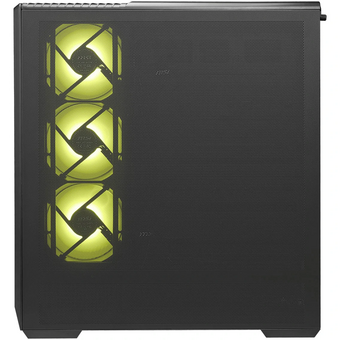  Корпус MSI Mag Pano 130R PZ (306-7G32R21-HH9) 2xUSB 3.2 Gen 1, 1xUSB 3.2 Gen2 Type-C, 3x120mm ARGB Reverse Blade Fan, 1x120mm ARGB Fan 