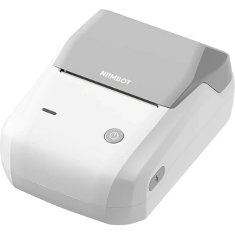  Термопринтер Niimbot B1 (1746887) 203dpi 50мм/с/USB/BT для печ.этик. серебристый 