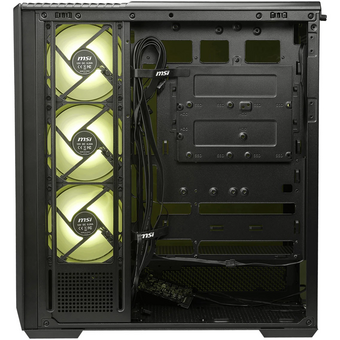  Корпус MSI Mag Pano 130R PZ (306-7G32R21-HH9) 2xUSB 3.2 Gen 1, 1xUSB 3.2 Gen2 Type-C, 3x120mm ARGB Reverse Blade Fan, 1x120mm ARGB Fan 