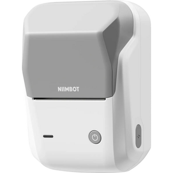  Термопринтер Niimbot B1 (1746887) 203dpi 50мм/с/USB/BT для печ.этик. серебристый 
