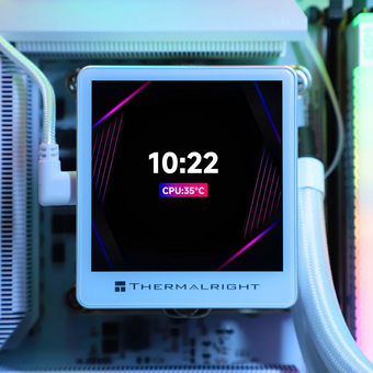  СВО Thermalright Grand Vision 240 ARGB White (TRGV240AW) / 2x120mm ARGB PWM Fans 