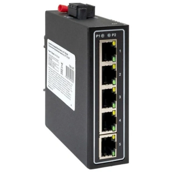 Коммутатор промышленный неуправляемый EKF TSX-U-5T U-5T 5 портов 10/100Base-T(X) RJ45 монтаж на DIN-рейку TSX 