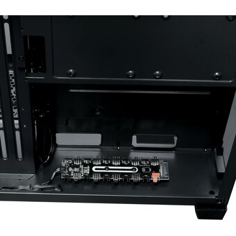  Корпус XASTRA QR600M 3ARGB C10-UC (QR600M-3FM12A-C10-UC-L) Black mATX/Aquarium/Curve Glass/Led Strip/3x120mm ARGB PWM FM fans/ Argb+PWM HUB 10port 