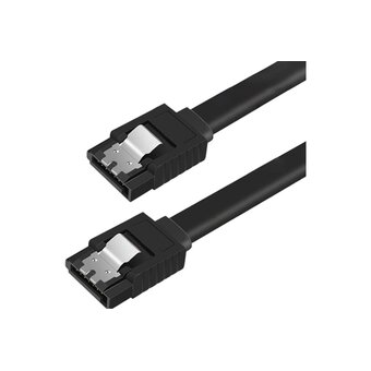  Кабель интерфейсный 5bites SATA3-7PL45S-BK SATA/V3.0/6GBPS/0.45m/black 