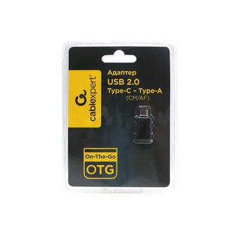  Переходник Cablexpert A-USB2-CMAF-01 USB USB Type-C/USB 2.0F 