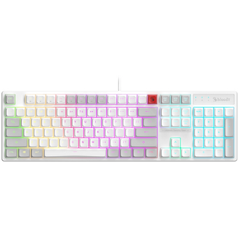  Клавиатура A4Tech Bloody B230N белый 