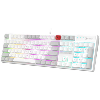  Клавиатура A4Tech Bloody B230N белый 