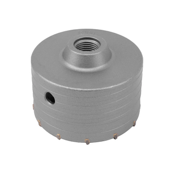  Коронка MATRIX 70389 по бетону/кирпичу/камню, 100мм, SDS-Plus/SDS-Max 