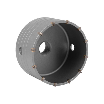  Коронка MATRIX 70389 по бетону/кирпичу/камню, 100мм, SDS-Plus/SDS-Max 