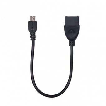  Кабель Ritmix RCC-010 OTG MicroUSB 0.15м 
