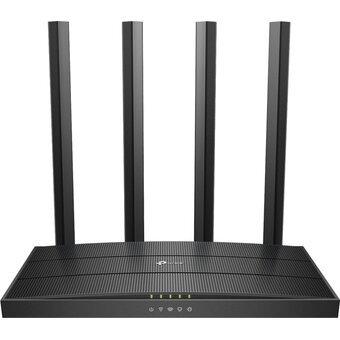  Маршрутизатор TP-Link Archer C6 V2, AC1200, 2.4ГГц up to 300Mb/s (802.11n), 5ГГц up to 867Mb/s (802.11ac), 1x1G WAN, 4x1G LAN 