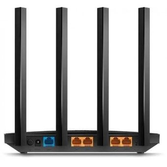  Маршрутизатор TP-Link Archer C6 V2, AC1200, 2.4ГГц up to 300Mb/s (802.11n), 5ГГц up to 867Mb/s (802.11ac), 1x1G WAN, 4x1G LAN 