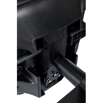  Кресло Бюрократ MC-611N/B/MAT-B черный TW SQU BL сетка/ткань крестов. пластик 