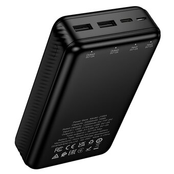  Аккумулятор внешний резервный HOCO J165A Honey power bank 20000mAh черный 