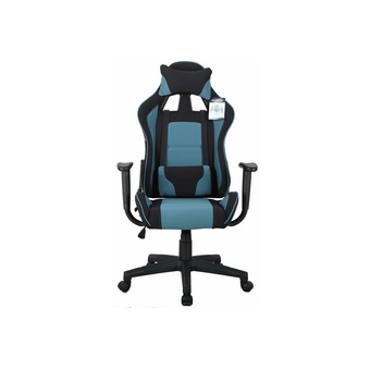  Кресло игровое BRABIX GT Racer GM-100 (531818) ткань, черное/голубое 