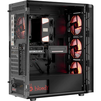  ПК Bloody BD-PC RAB84T2 (2142036) TWR Ryzen 5 7500F (3.7) 32Gb SSD1Tb RTX5060 8Gb Windows 11 Home 64 2.5xGbitEth 650W черный (RUS) 