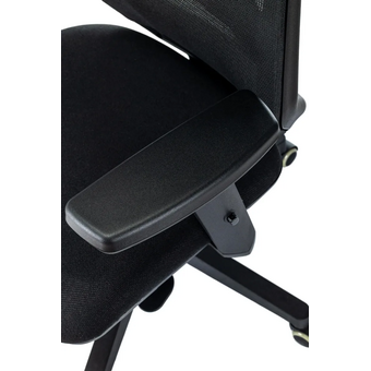  Кресло Бюрократ MC-611N/B/MAT-B черный TW SQU BL сетка/ткань крестов. пластик 