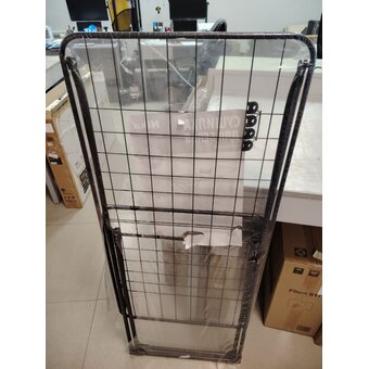  УЦ Сушилка для белья Ника СБ2/Ч чёрная (плохая упаковка, потертости и царапины) 