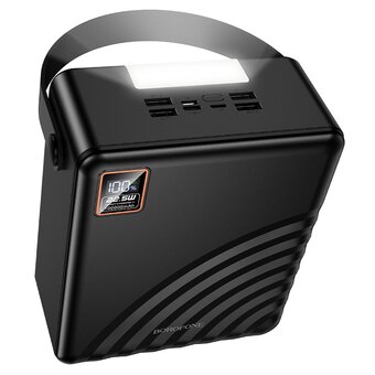  Аккумулятор внешний резервный BOROFONE BJ85 Myriad 22.5W+PD20W+light power bank 100000mAh черный 