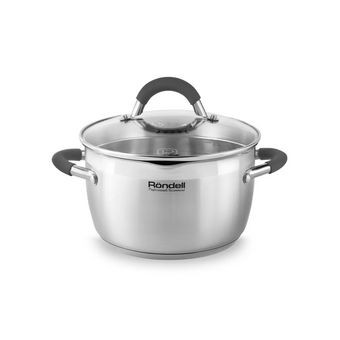  Кастрюля Rondell Flamme RDS-024ST стальной 