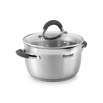  Кастрюля Rondell Flamme RDS-024ST стальной 