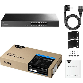  Коммутатор CUDY GS1016L 