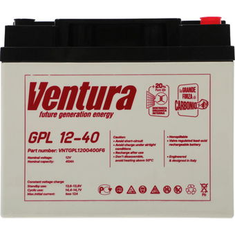  Батарея для ИБП Ventura GPL 12-40 12В 40Ач 