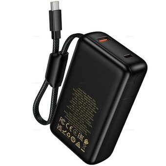  Аккумулятор внешний резервный HOCO Q53 Skillful PD65W power bank 12000mAh черный 