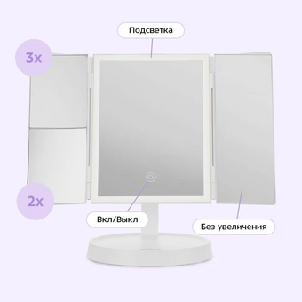  Косметическое зеркало KITFORT КТ-4169 