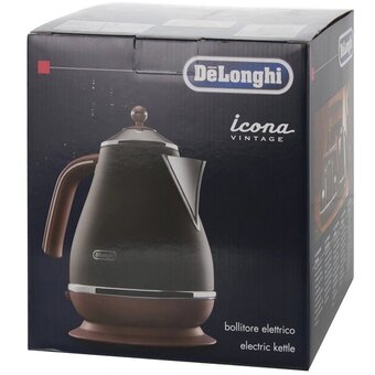 Электрочайник DeLonghi KBOV 2001 BK 
