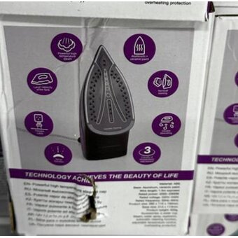  УЦ Утюг HOCO HJD18A фиолетовый 2200Вт (плохая упаковка) 