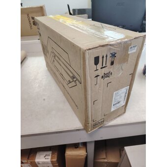  УЦ Вытяжка Elikor Интегра 60П-400-В2Л белый/бел (плохая упаковка, заводской дефект сборки) 