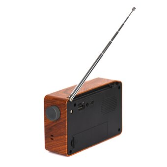  Радиоприемник цифровой Perfeo  ALPINIST FM+ 70-108МГц/ MP3/ питание USB или 18650/ Коричневый, (Арт. PF_D0573) 