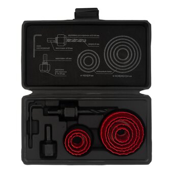  Набор пилок по дереву Matrix 70473 8пред. (для дрелей) 