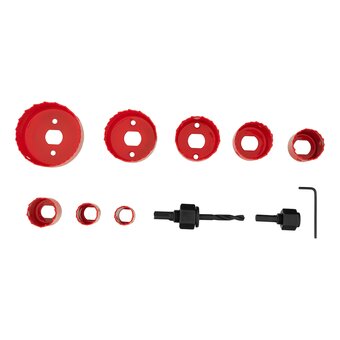  Набор пилок по дереву Matrix 70473 8пред. (для дрелей) 