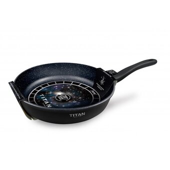  Сковорода Нева Металл Посуда 918128i Titan Space индукция н/р 