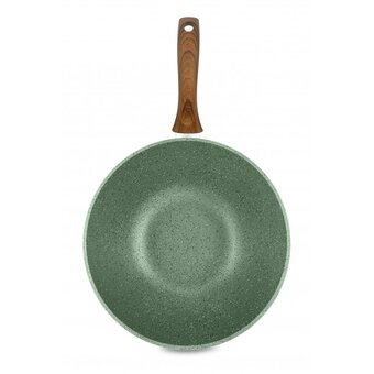  Сковорода-вок Нева Металл Посуда EW3128Wi Eco Way н/р 